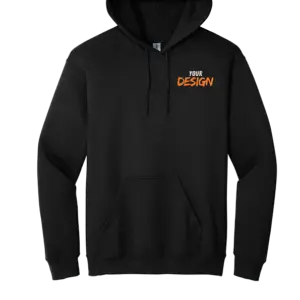 Hoodie bedrukken “borst logo”