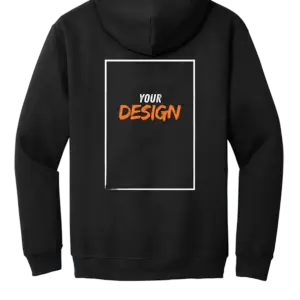 hoodie bedrukken “alleen achterkant”